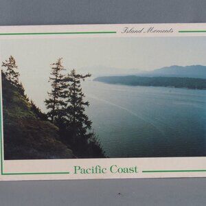 Vintage Postcard - Pacific Coast Scenic Image - J Courtenay